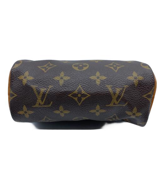 LOUIS VUITTON（ルイ ヴィトン）LOUIS VUITTON (ルイ ヴィトン) ハンドバッグ　ミニスピーディ ブラウンの古着・服飾アイテム