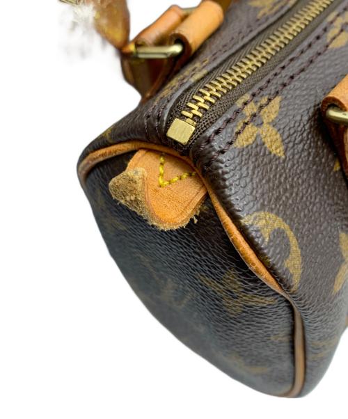 LOUIS VUITTON（ルイ ヴィトン）LOUIS VUITTON (ルイ ヴィトン) ハンドバッグ　ミニスピーディ ブラウンの古着・服飾アイテム