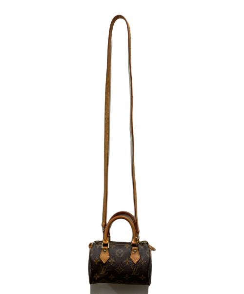 LOUIS VUITTON（ルイ ヴィトン）LOUIS VUITTON (ルイ ヴィトン) ハンドバッグ　ミニスピーディ ブラウンの古着・服飾アイテム
