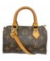 LOUIS VUITTON（ルイ ヴィトン）の古着「ハンドバッグ　ミニスピーディ」｜ブラウン