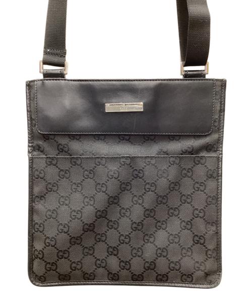 GUCCI（グッチ）GUCCI (グッチ) ショルダーバッグ ブラックの古着・服飾アイテム