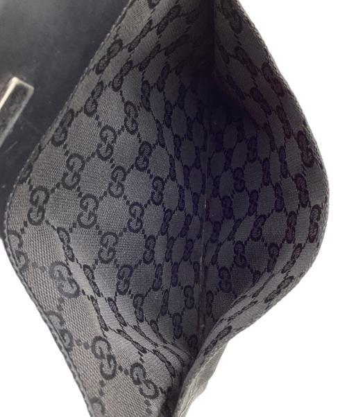 GUCCI（グッチ）GUCCI (グッチ) ショルダーバッグ ブラックの古着・服飾アイテム