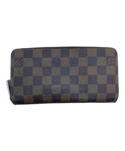 LOUIS VUITTON（ルイ ヴィトン）LOUIS VUITTON (ルイ ヴィトン) ジッピー ウォレット　ダミエ ブラウンの古着・服飾アイテム