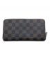LOUIS VUITTON（ルイ ヴィトン）の古着「ジッピー ウォレット　ダミエ」｜ブラウン