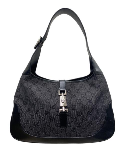 GUCCI（グッチ）GUCCI (グッチ) ワンショルダーバッグ ブラックの古着・服飾アイテム