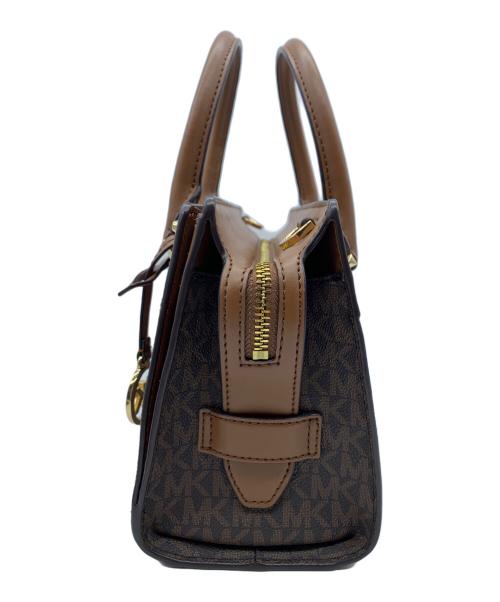 MICHAEL KORS（マイケルコース）MICHAEL KORS (マイケルコース) 2WAYバッグ ブラウンの古着・服飾アイテム
