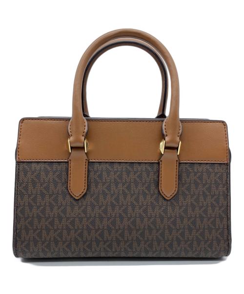 MICHAEL KORS（マイケルコース）MICHAEL KORS (マイケルコース) 2WAYバッグ ブラウンの古着・服飾アイテム