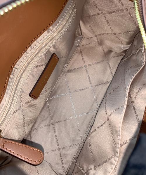 MICHAEL KORS（マイケルコース）MICHAEL KORS (マイケルコース) 2WAYバッグ ブラウンの古着・服飾アイテム