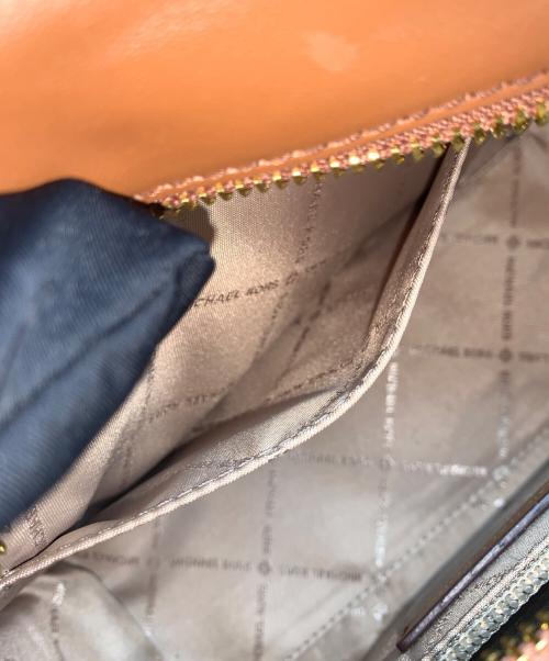 MICHAEL KORS（マイケルコース）MICHAEL KORS (マイケルコース) 2WAYバッグ ブラウンの古着・服飾アイテム