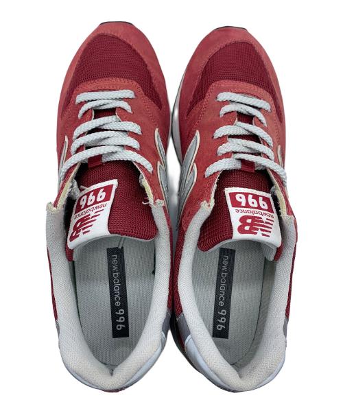 NEW BALANCE（ニューバランス）NEW BALANCE (ニューバランス) スニーカー レッド サイズ:27.5の古着・服飾アイテム