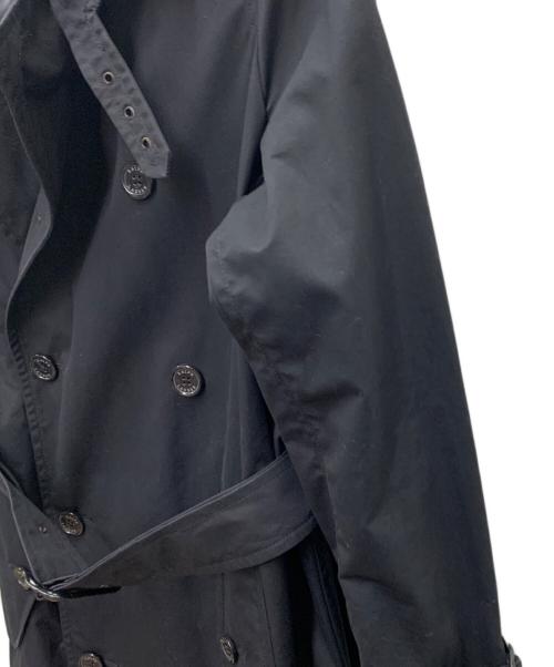 POLO RALPH LAUREN（ポロ・ラルフローレン）POLO RALPH LAUREN (ポロ・ラルフローレン) トレンチコート ブラック サイズ:2の古着・服飾アイテム