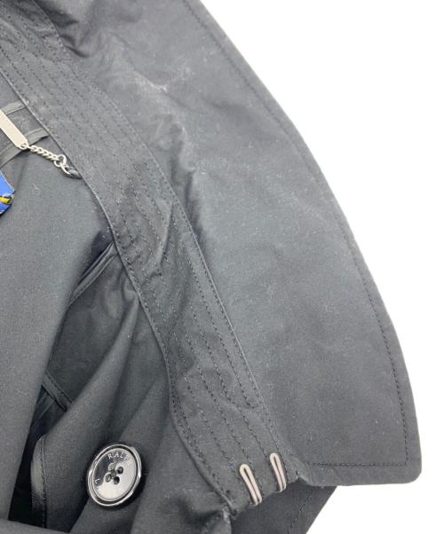 POLO RALPH LAUREN（ポロ・ラルフローレン）POLO RALPH LAUREN (ポロ・ラルフローレン) トレンチコート ブラック サイズ:2の古着・服飾アイテム