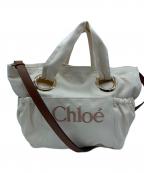 Chloe Kidsクロエ キッズ）の古着「ショルダーバッグ」｜アイボリー×ブラウン