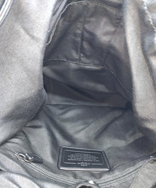 COACH（コーチ）COACH (コーチ) リュック ブラックの古着・服飾アイテム