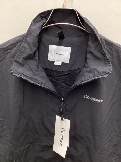 COVERNAT（カバーナット）COVERNAT (カバーナット) ナイロンジャケット ブラック サイズ:L 未使用品の古着・服飾アイテム