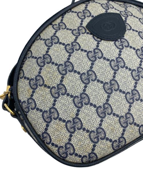 GUCCI（グッチ）GUCCI (グッチ) ショルダーバッグ ネイビーの古着・服飾アイテム