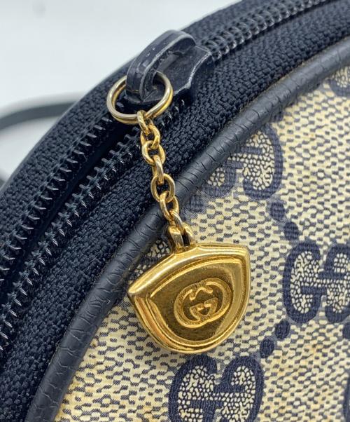 GUCCI（グッチ）GUCCI (グッチ) ショルダーバッグ ネイビーの古着・服飾アイテム