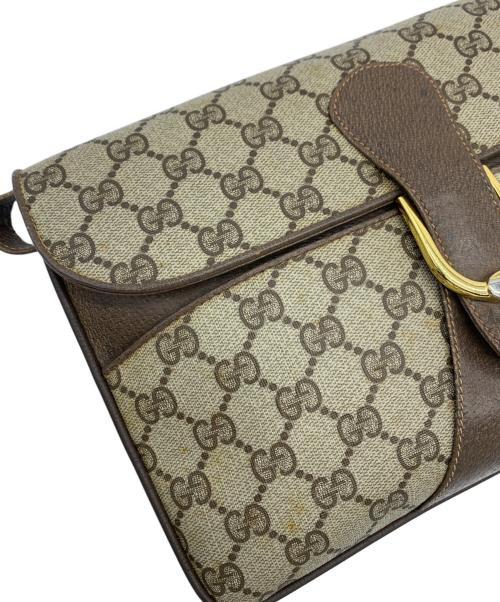 GUCCI（グッチ）GUCCI (グッチ) ショルダーバッグ ブラウンの古着・服飾アイテム