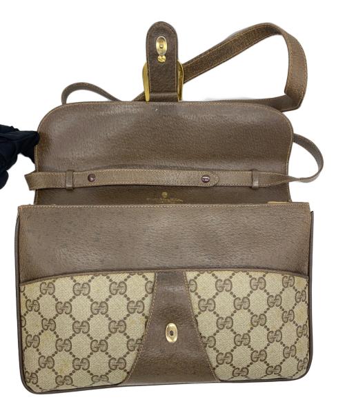 GUCCI（グッチ）GUCCI (グッチ) ショルダーバッグ ブラウンの古着・服飾アイテム