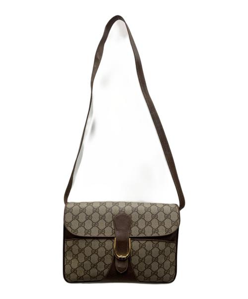 GUCCI（グッチ）GUCCI (グッチ) ショルダーバッグ ブラウンの古着・服飾アイテム