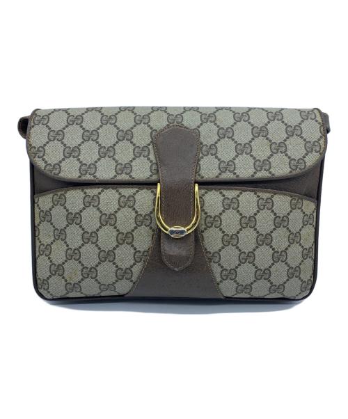 GUCCI（グッチ）GUCCI (グッチ) ショルダーバッグ ブラウンの古着・服飾アイテム