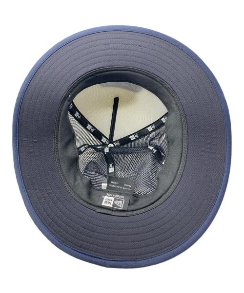 New Era（ニューエラ）New Era (ニューエラ) バケットハット ホワイト×ネイビーの古着・服飾アイテム