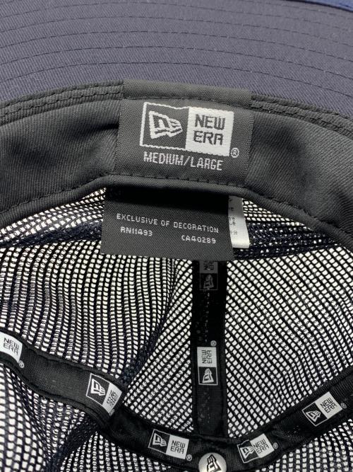 New Era（ニューエラ）New Era (ニューエラ) バケットハット ホワイト×ネイビーの古着・服飾アイテム