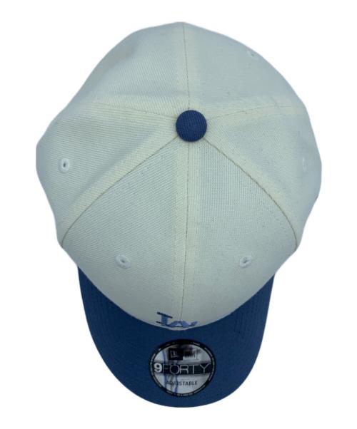 New Era（ニューエラ）New Era (ニューエラ) キャップ ブル×アイボリーの古着・服飾アイテム