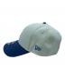 New Era (ニューエラ) キャップ ブル×アイボリー：3000円