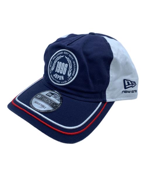 New Era（ニューエラ）New Era (ニューエラ) WILLIAMS・EST1977 ホワイト×ネイビーの古着・服飾アイテム