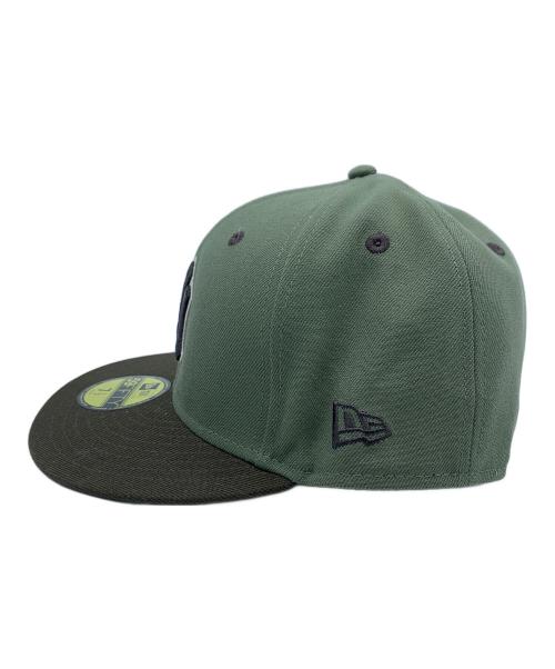 New Era（ニューエラ）New Era (ニューエラ) キャップ ブラウン×オリーブの古着・服飾アイテム