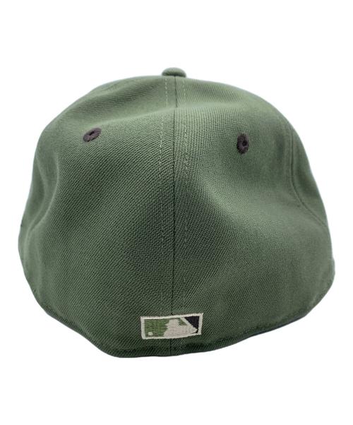 New Era（ニューエラ）New Era (ニューエラ) キャップ ブラウン×オリーブの古着・服飾アイテム