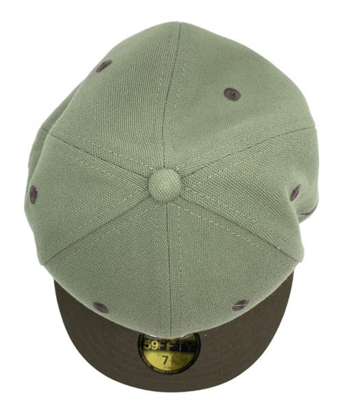 New Era（ニューエラ）New Era (ニューエラ) キャップ ブラウン×オリーブの古着・服飾アイテム