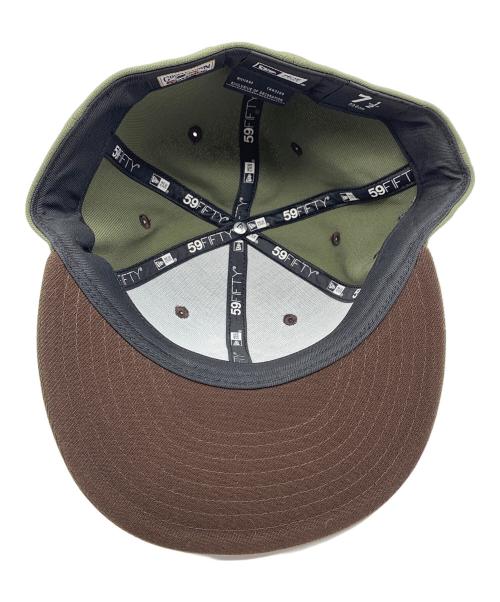 New Era（ニューエラ）New Era (ニューエラ) キャップ ブラウン×オリーブの古着・服飾アイテム