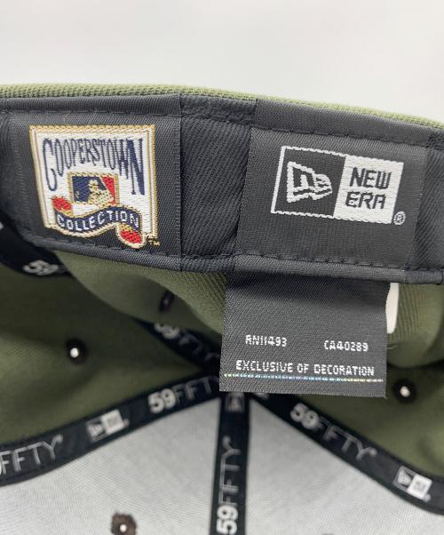 New Era（ニューエラ）New Era (ニューエラ) キャップ ブラウン×オリーブの古着・服飾アイテム