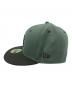 New Era (ニューエラ) キャップ ブラウン×オリーブ：3000円
