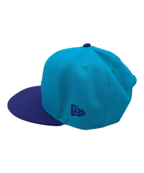 New Era（ニューエラ）New Era (ニューエラ) シャーロットホーネッツ ターコイズ×パープルの古着・服飾アイテム