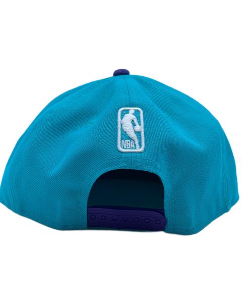New Era（ニューエラ）New Era (ニューエラ) シャーロットホーネッツ ターコイズ×パープルの古着・服飾アイテム