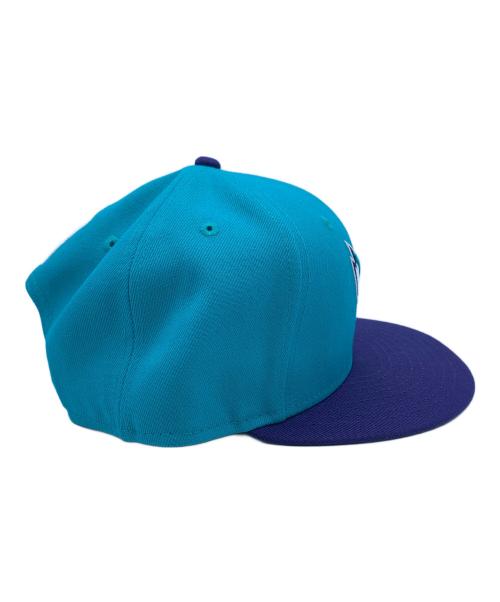 New Era（ニューエラ）New Era (ニューエラ) シャーロットホーネッツ ターコイズ×パープルの古着・服飾アイテム