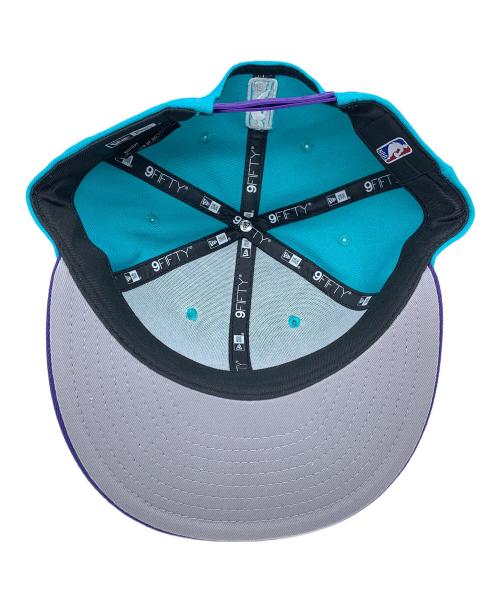 New Era（ニューエラ）New Era (ニューエラ) シャーロットホーネッツ ターコイズ×パープルの古着・服飾アイテム