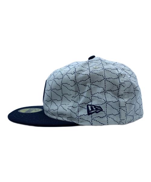 New Era（ニューエラ）New Era (ニューエラ) 永楽屋 ネイビー×ホワイトの古着・服飾アイテム