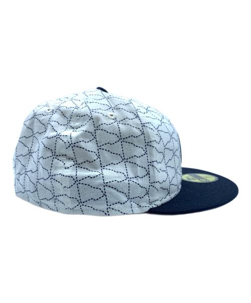 New Era（ニューエラ）New Era (ニューエラ) 永楽屋 ネイビー×ホワイトの古着・服飾アイテム