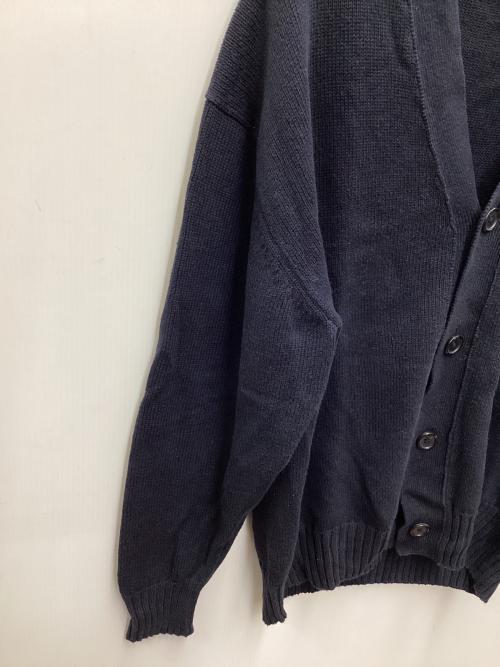 MARGARET HOWELL（マーガレットハウエル）MARGARET HOWELL (マーガレットハウエル) ニットカーディガン ネイビー サイズ:Mの古着・服飾アイテム