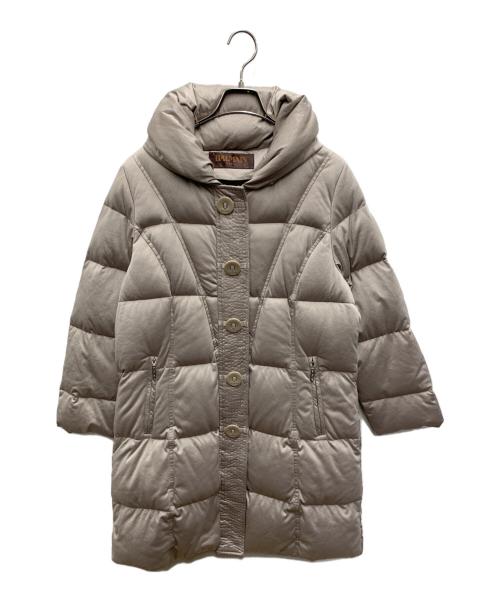BALMAIN（バルマン）BALMAIN (バルマン) ダウンコート ベージュ サイズ:Mの古着・服飾アイテム
