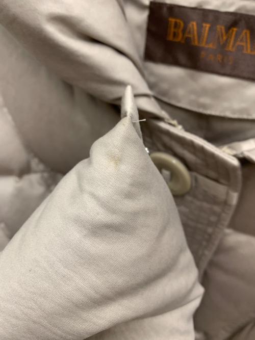 BALMAIN（バルマン）BALMAIN (バルマン) ダウンコート ベージュ サイズ:Mの古着・服飾アイテム