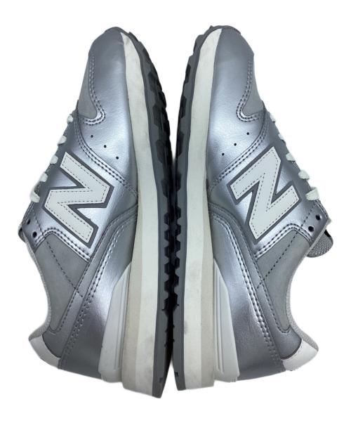 NEW BALANCE（ニューバランス）NEW BALANCE (ニューバランス) スニーカー シルバー サイズ:24の古着・服飾アイテム
