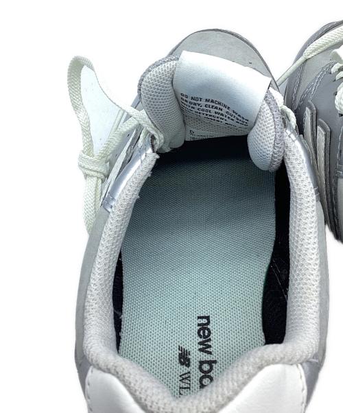 NEW BALANCE（ニューバランス）NEW BALANCE (ニューバランス) スニーカー シルバー サイズ:24の古着・服飾アイテム