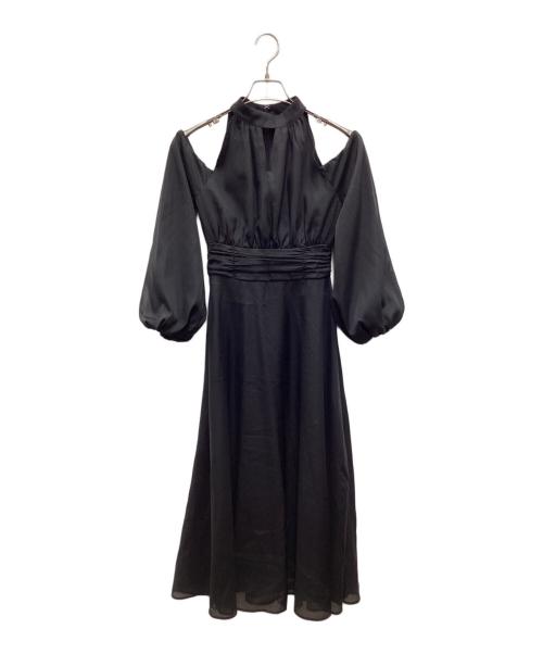 Rose Muse（ロゼミューズ）Rose Muse (ロゼミューズ) 長袖ワンピース ブラック サイズ:M 未使用品の古着・服飾アイテム