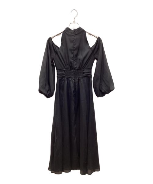 Rose Muse（ロゼミューズ）Rose Muse (ロゼミューズ) 長袖ワンピース ブラック サイズ:M 未使用品の古着・服飾アイテム
