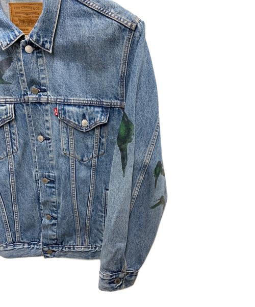 LEVI'S（リーバイス）LEVI'S (リーバイス) ソングバードプリントデニムジャケット インディゴ サイズ:XLの古着・服飾アイテム
